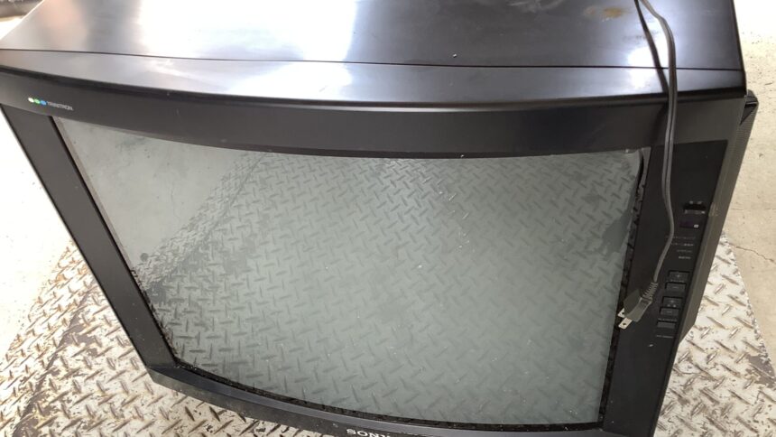 兵庫県相生市で処分したテレビ