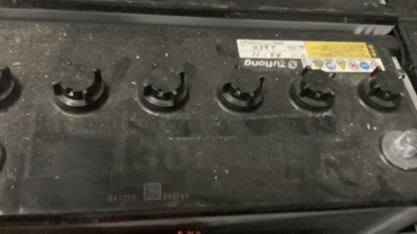 兵庫県相生市で処分したバッテリー