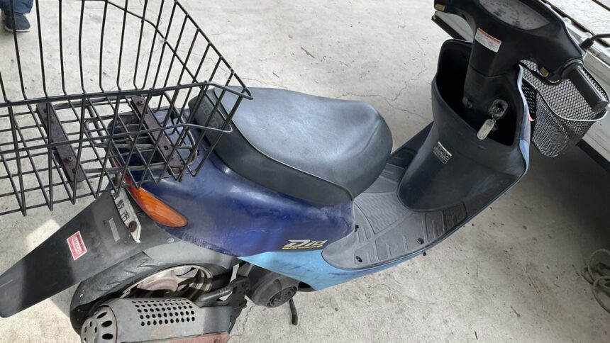 兵庫県たつの市で処分したバイク