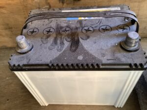 兵庫県宍粟市で処分したバッテリー