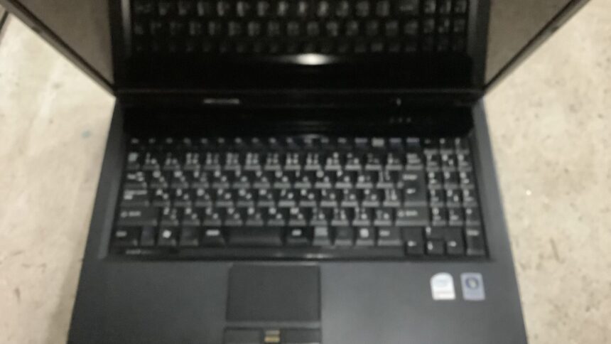 兵庫県たつの市で処分したノートパソコン