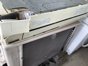 兵庫県宍粟市で取り外し処分したエアコン