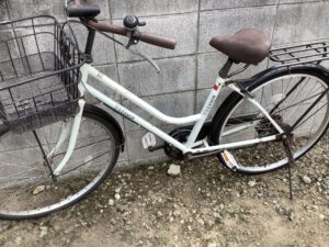 兵庫県赤穂市で処分した自転車