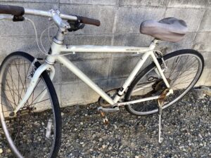 兵庫県赤穂市で処分した自転車