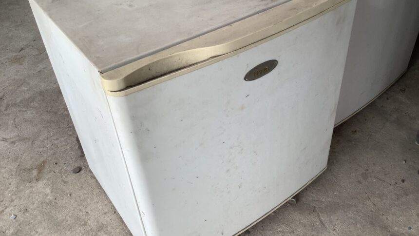 兵庫県赤穂市で処分した冷蔵庫