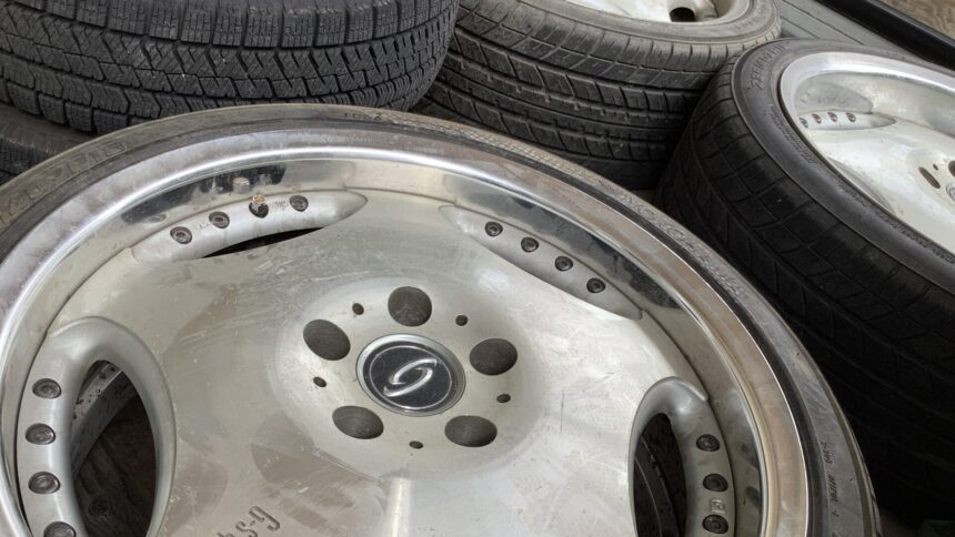 兵庫県赤穂市で処分したタイヤ