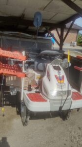 たつの市揖西町清水で農機具の回収から処分までさせて頂きました。