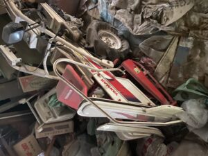 佐用郡佐用町長尾で農機具の回収から処分までさせて頂きました。