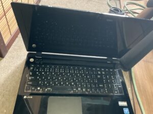 兵庫県相生市で処分したノートパソコン