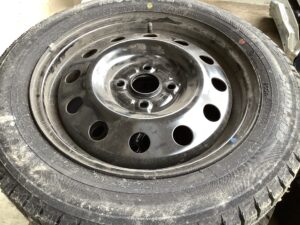 相生市那波本町でタイヤの引き取りから処分までさせて頂きました。