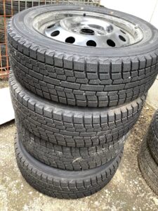 兵庫県赤穂市で処分したタイヤ