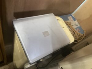 兵庫県宍粟市で処分したノートパソコン