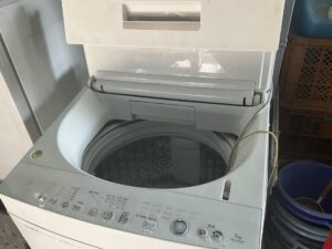赤穂市中浜町で洗濯機の引き取りから処分までさせて頂きました。