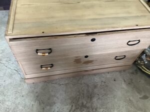 たつの市龍野町片山でタンスの回収から処分までさせて頂きました。