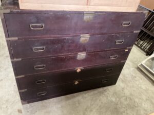 佐用郡佐用町小山でタンスの回収から処分までさせて頂きました。