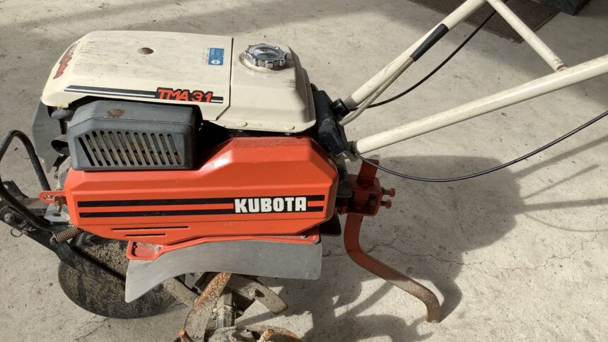 赤穂郡上郡町で引き取り回収から処分までした農機具