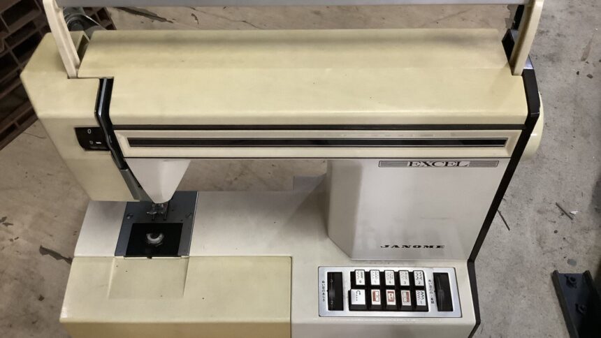 佐用郡佐用町で処分したミシン