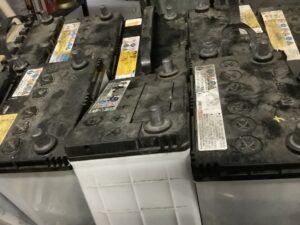 宍粟市千種町千草でバッテリーの回収から処分までさせて頂きました。