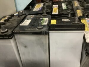 宍粟市一宮町井内でバッテリーの回収から処分までさせて頂きました。