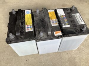 宍粟市山﨑町田井でバッテリーの引き取りから処分までさせて頂きました。