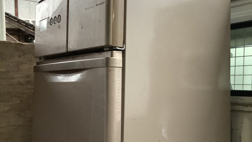 兵庫県相生市で処分した冷蔵庫