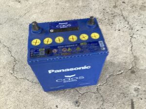 赤穂市寿町でバッテリーの引き取りから処分までさせて頂きました。