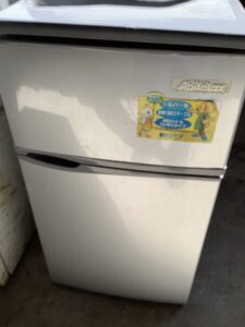 赤穂市黒崎町で冷蔵庫の引き取りから処分までさせて頂きました。