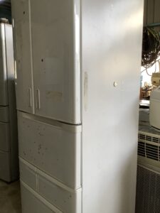 赤穂市北野中で冷蔵庫の引き取りから処分までさせて頂きました。
