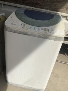 佐用郡佐用町大酒で洗濯機の回収から処分までさせて頂きました。