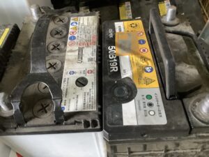 揖保郡太子町広坂でバッテリーの回収から処分までさせて頂きました。