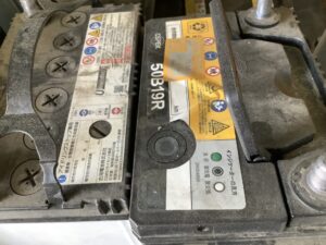 佐用郡佐用町船越でバッテリーの回収から処分までさせて頂きました。