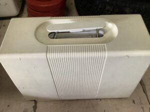 佐用郡佐用町米田でミシンの引き取りから処分までさせて頂きました。