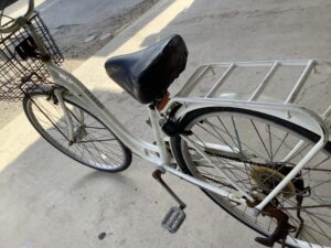 赤穂市木津で自転車の引き取りから処分までさせて頂きました。