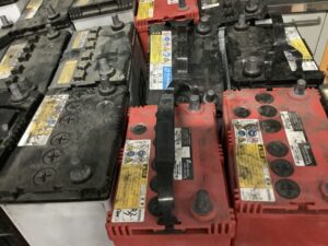 佐用郡佐用町土井でバッテリーの回収から処分までさせて頂きました。