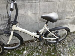 赤穂郡上郡町で自転車の引き取りから処分までさせて頂きました。