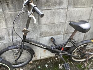 赤穂郡上郡町山野里で自転車の回収から処分までさせて頂きました。