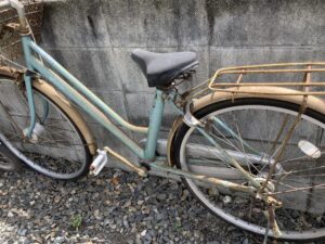揖保郡太子町東出で自転車の引き取りから処分までさせて頂きました。
