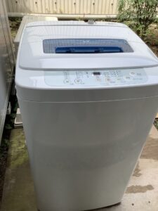相生市陸で洗濯機の引き取りから処分までさせて頂きました。