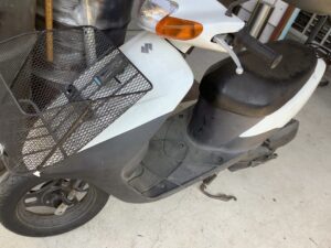 たつの市揖保川町片島いでバイクの回収から処分までさせて頂きました。