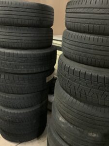 赤穂郡上郡町小野豆でタイヤの回収から処分までさせて頂きました。