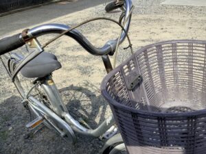 揖保郡太子町黒岡で自転車の引き取りから処分までさせて頂きました。