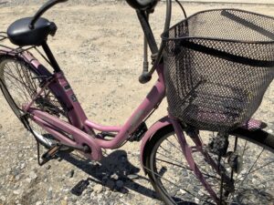 揖保郡太子町糸井で自転車の引き取りから処分までさせて頂きました。