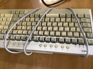 兵庫県宍粟市で処分したパソコンキーボード