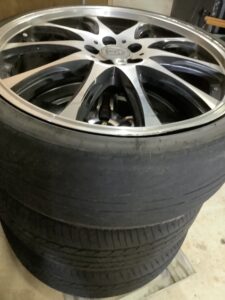 揖保郡太子町立岡でタイヤの回収から処分までさせて頂きました。