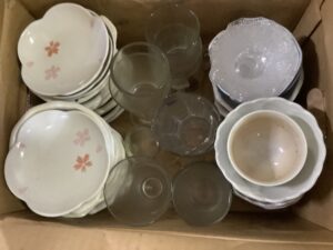 宍粟市で食器の引き取りから処分までさせて頂きました。