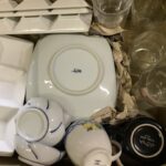 赤穂市坂越で食器の回収から処分までさせて頂きました。