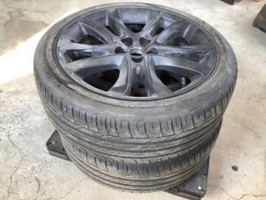 佐用郡佐用町三原でタイヤの回収から処分までさせて頂きました。