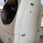 赤穂市新田で洗濯機の引き取りから処分までさせて頂きました。