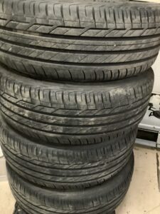 佐用郡佐用町安川でタイヤの引き取りから処分までさせて頂きました。