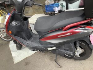 姫路市船津町でバイクの引き取りから処分までさせて頂きました。